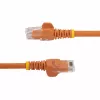StarTech.com 3 m CAT6 Ethernet kabelis - oranžinis CAT 6 Gigabit Ethernet laidas - 250 MHz 100 W PoE RJ45 UTP tinklo/prijungimo kabelis, be užkabinimo, su įtempimo mažinimu, individualiai išbandytas