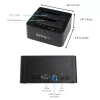 StarTech.com Dviejų lizdų kietojo disko kopijavimo stotelė, USB 3.0 (5 Gbps) / eSATA į 2,5/3,5 colio SATA III HDD/SSD klonavimo / kopijavimo įrenginys, kietojo disko dokas