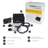 StarTech.com Dviejų lizdų kietojo disko kopijavimo stotelė, USB 3.0 (5 Gbps) / eSATA į 2,5/3,5 colio SATA III HDD/SSD klonavimo / kopijavimo įrenginys, kietojo disko dokas