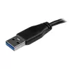 StarTech.com plonas Micro USB 3.0 laidas - A/Micro-B - 0,5 m, juodas