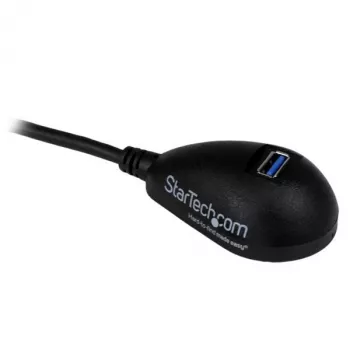 StarTech.com 5 pėdų juodas SuperSpeed USB 3.0 prailginimo kabelis - A į A M/F