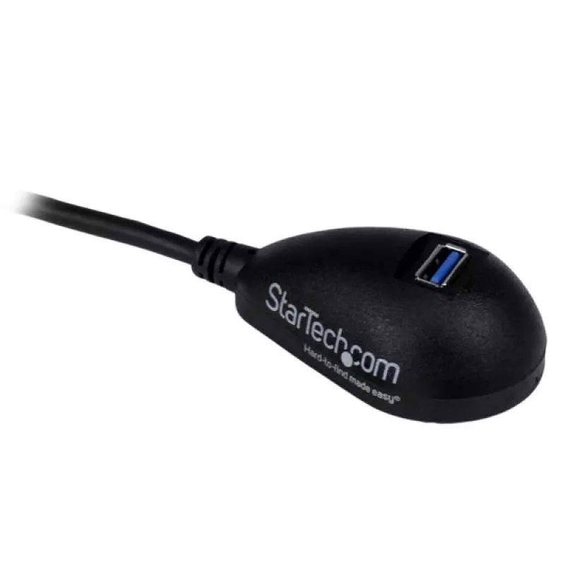 StarTech.com 5 pėdų juodas SuperSpeed USB 3.0 prailginimo kabelis - A į A M/F