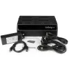 StarTech.com 4 lizdų USB 3.0 į SATA kietojo disko dokavimo stotelė, išorinis 2,5/3,5 colio SATA III SSD/HDD dokas, karšto keitimo lizdai, įkrovimas iš viršaus