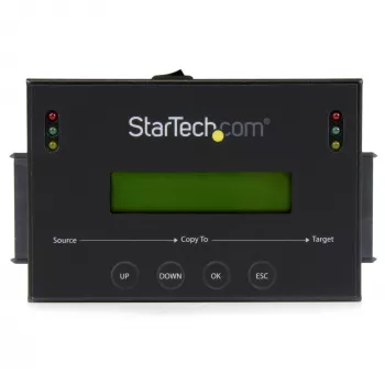 StarTech.com SATDUP11IMG 1:1 atskiras standžiųjų diskų kopijavimo įrenginys su disko atvaizdų tvarkykle, skirtas atsarginei kopijai ir atkūrimui, saugokite kelis disko atvaizdus viename 2,5/3,5 colio SATA diske, HDD/SSD klonuotojas, nereikia kompiuterio