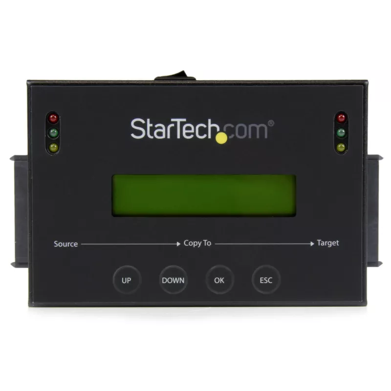 StarTech.com SATDUP11IMG 1:1 atskiras standžiųjų diskų kopijavimo įrenginys su disko atvaizdų tvarkykle, skirtas atsarginei kopijai ir atkūrimui, saugokite kelis disko atvaizdus viename 2,5/3,5 colio SATA diske, HDD/SSD klonuotojas, nereikia kompiuterio