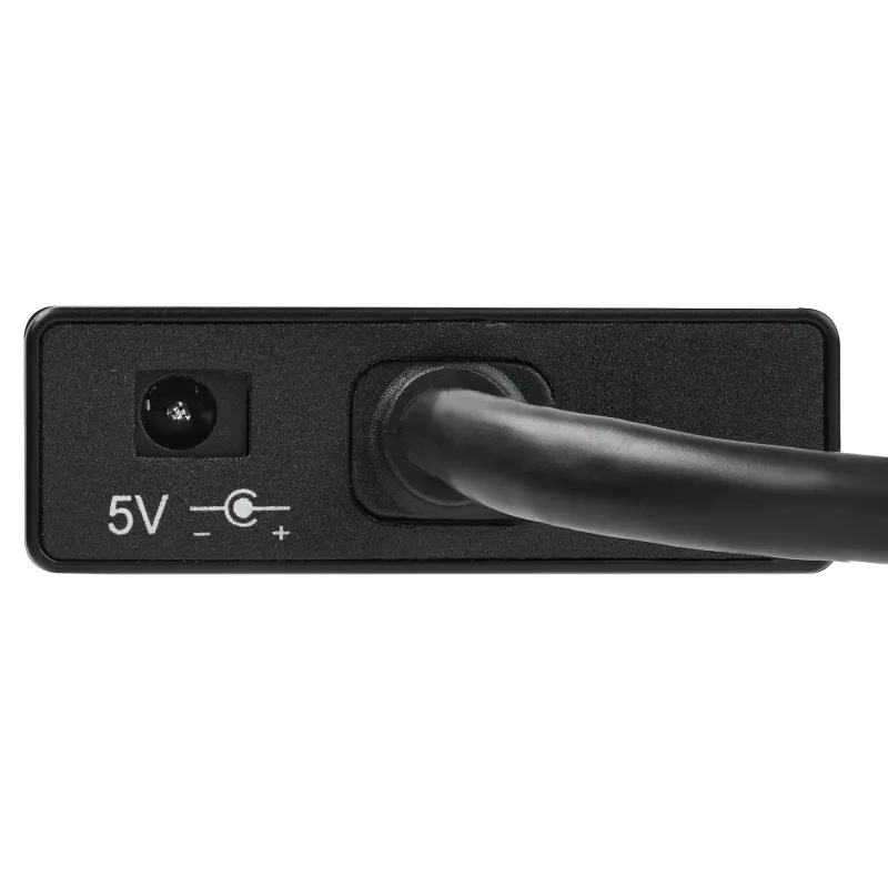 „StarTech.com“ 3 prievadų nešiojamas USB 3.0 šakotuvas su Gigabit Ethernet – aliuminis su įmontuotu kabeliu