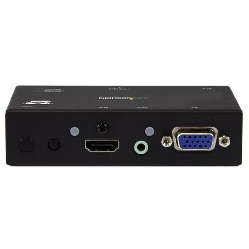 StarTech.com 2x1 HDMI + VGA į HDMI keitiklio jungiklis su automatiniu ir prioritetiniu perjungimu – 1080p