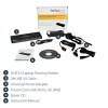 StarTech.com USB 3.0 dokavimo stotelė su dviem monitoriais, HDMI ir 4K DisplayPort – USB 3.0 į 4x USB-A, Ethernet, HDMI ir DP – universali USB Type A dokavimo stotelė, skirta „Mac“ ir „Windows“