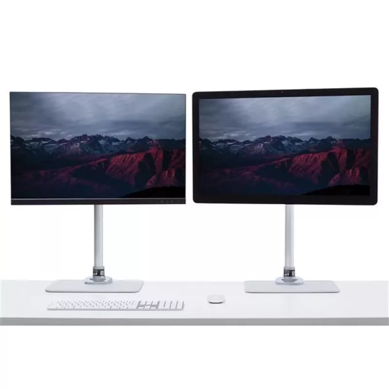 StarTech.com Vieno monitoriaus stovas – reguliuojamas – plieninis – sidabrinis