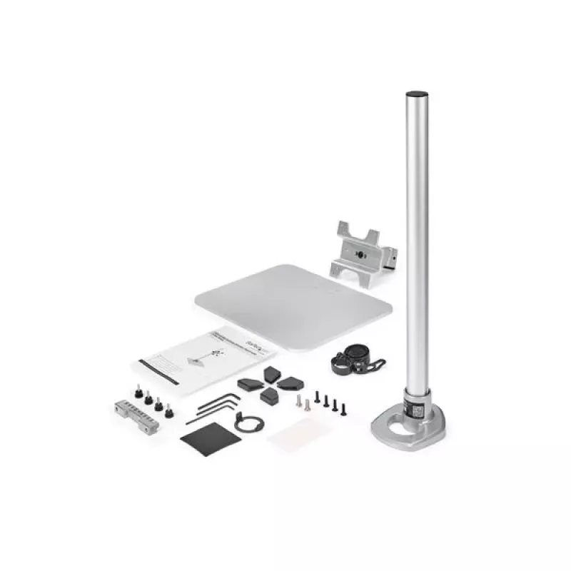 StarTech.com Vieno monitoriaus stovas – reguliuojamas – plieninis – sidabrinis
