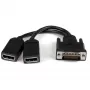 StarTech.com DMS-59 iki dviejų DisplayPort adapterio laidas, 20 cm, 4K x 2K