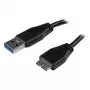 StarTech.com plonas USB 3.0 Micro laidas - vyriškas/vyriškas - 3 m (10 pėdų), juodas
