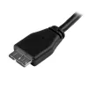 StarTech.com plonas USB 3.0 Micro laidas - vyriškas/vyriškas - 3 m (10 pėdų), juodas