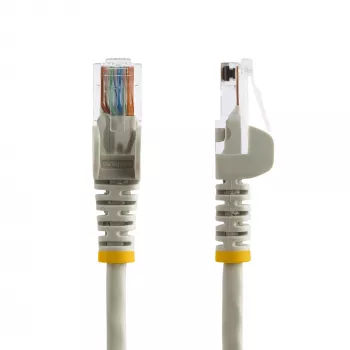 StarTech.com Cat5e jungiamasis kabelis su apsaugotais RJ45 jungtimis - 1 m, pilkas