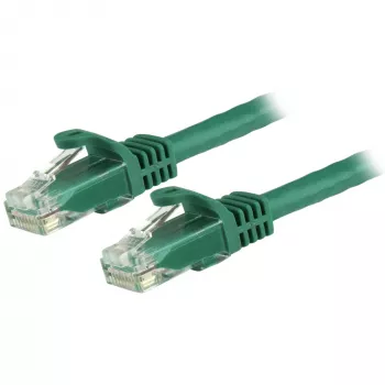StarTech.com 7m CAT6 eterneto kabelis - Žalias CAT 6 Gigabit eterneto laidas - 250MHz 100W PoE RJ45 UTP tinklo/jungiamasis laidas be užkabinimo su įtempimo mažinimu, individualiai išbandytas