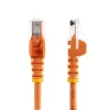 StarTech.com Cat5e pataisos laidas su apsaugotais RJ45 jungčių spaustukais - 3 m, oranžinis