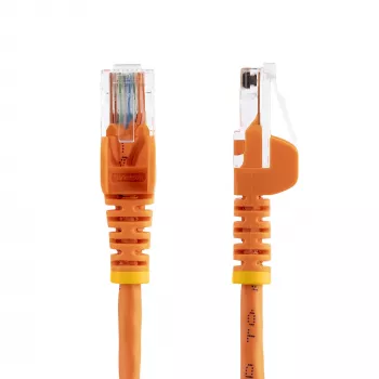 StarTech.com Cat5e pataisos laidas su apsaugotais RJ45 jungčių spaustukais - 3 m, oranžinis