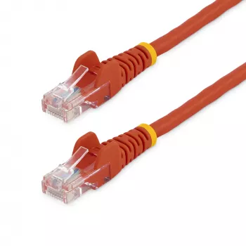 StarTech.com Cat5e jungiamasis kabelis su apsaugotais RJ45 kištukais - 2 m, raudonas