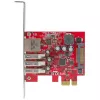 StarTech.com 3 prievadų PCI Express USB 3.0 kortelė + Gigabit Ethernet