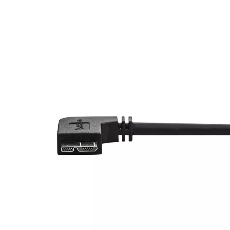 StarTech.com USB 3.0 laidas Micro-USB – plonas, stačiu kampu, 2 m