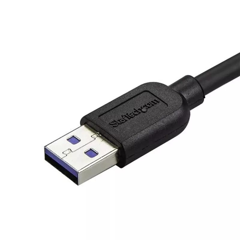 StarTech.com USB 3.0 laidas Micro-USB – plonas, stačiu kampu, 2 m