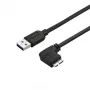 StarTech.com USB 3.0 laidas, Micro USB, 0.5 m, stačiu kampu