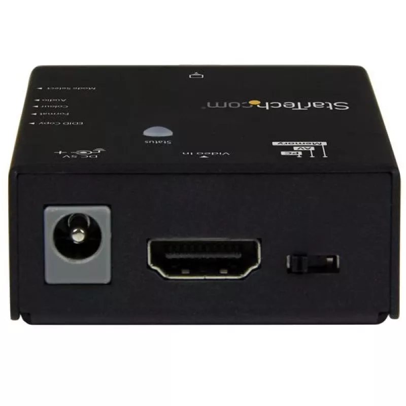 StarTech.com EDID emuliatorius HDMI ekranams – 1080p, juodas, plieninis, RoHS, CE, FCC, 1920 x 1080 pikseliai, 720p, 1080p, HDMI