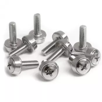 StarTech.com M5 x 12mm tvirtinimo varžtai – 100 vnt. pakuotė