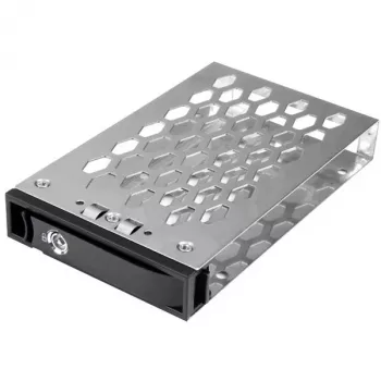StarTech.com SATSASTRX25 kietojo disko dėklas 2.5 colio, karšto keitimo, juodas/sidabrinis