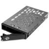 StarTech.com SATSASTRX25 kietojo disko dėklas 2.5 colio, karšto keitimo, juodas/sidabrinis