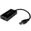 StarTech.com USB 3.0 į Ethernet adapteris, USB į RJ45, Gigabit LAN, 30 cm kabelis
