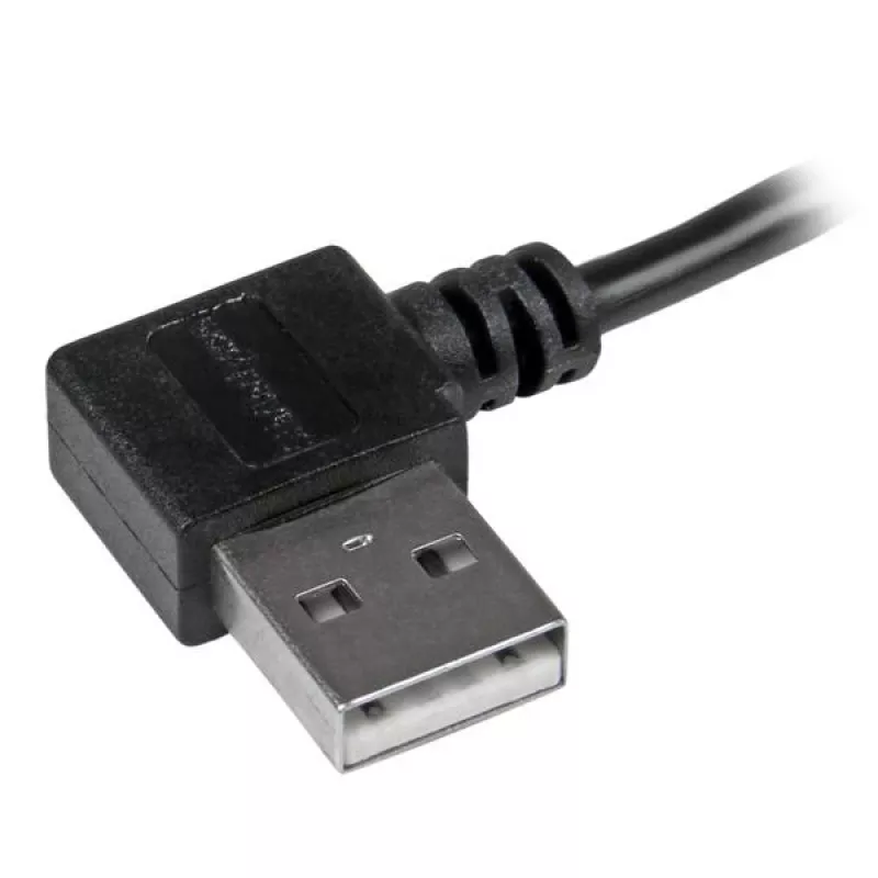 StarTech.com Micro-USB laidas su stačiais kampais – vyriškas/vyriškas – 1 m