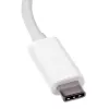 StarTech.com USB-C į DisplayPort adapteris – 4K 60Hz/8K 30Hz – USB Type-C į DP 1.4 HBR2 adapteris – Kompaktiškas USB-C (DP Alt režimas) monitoriaus vaizdo keitiklis – suderinamas su Thunderbolt 3 – Baltas