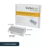 StarTech.com USB-C kelių prievadų vaizdo adapteris su HDMI, VGA, Mini DisplayPort arba DVI - USB Type-C monitoriaus adapteris į HDMI 1.4 arba mDP 1.2 (4K) - VGA arba DVI (1080p) - sidabrinis aliuminis