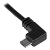 StarTech.com Micro-USB įkrovimo ir sinchronizavimo laidas M/M – kairysis kampinis Micro-USB – 30/24 AWG – 1 m