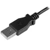 StarTech.com Micro-USB įkrovimo ir sinchronizavimo laidas M/M – kairysis kampinis Micro-USB – 30/24 AWG – 1 m