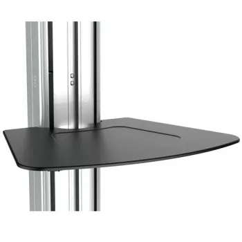 StarTech.com TV vežimėlis - reguliuojamas aukštis - užrakinami ratukai, 40 kg, 81,3 cm (32 inch), 190,5 cm (75 inch), 200 x 200 mm, 600 x 400 mm, 1110 - 1510 mm
