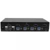 StarTech.com 4 prievadų DisplayPort KVM jungiklis su USB 3.0 - 4K 30Hz