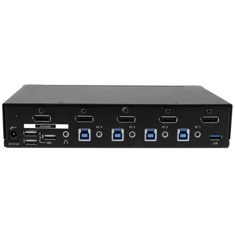 StarTech.com 4 prievadų DisplayPort KVM jungiklis su USB 3.0 - 4K 30Hz