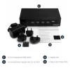 StarTech.com 4 prievadų DisplayPort KVM jungiklis su USB 3.0 - 4K 30Hz