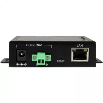 StarTech.com 2 prievadų serijinis į Ethernet įrenginių serveris - RS232 - metalinis ir montuojamas