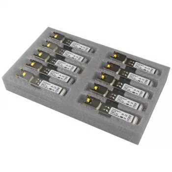 „StarTech.com“ Cisco GLC-T suderinamas SFP modulis (10 vnt.) – 1000BASE-T – varinis, RJ45, 100 m