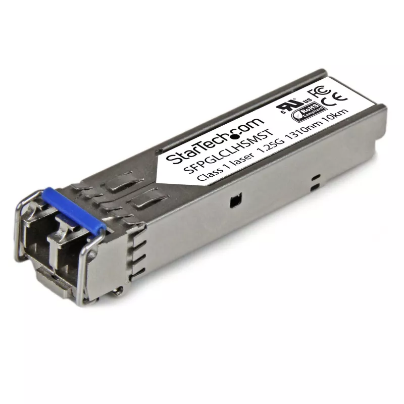 10 vnt. pakuotė StarTech.com Cisco GLC-LH-SM suderinamas SFP modulis – 1000BASE-LX/LH, 1GbE, vienmodis/daugiamodis šviesolaidis, LC, 10 km, 1310 nm