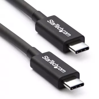 StarTech.com 0,5 m Thunderbolt 3 (40Gbps) USB-C laidas – suderinamas su Thunderbolt, USB ir DisplayPort