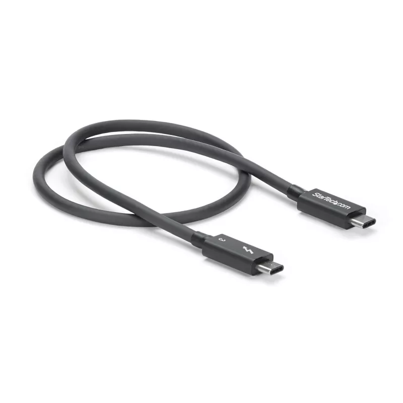 StarTech.com 0,5 m Thunderbolt 3 (40Gbps) USB-C laidas – suderinamas su Thunderbolt, USB ir DisplayPort