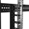 StarTech.com Vertikalus kabelių organizatorius su D-žiediniais kabliukais - 0U - 2,8 pėd.