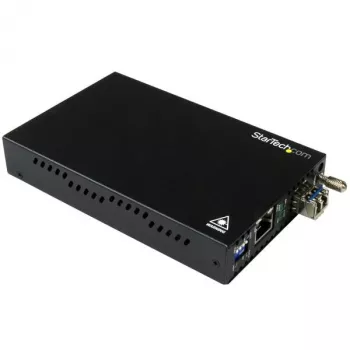 StarTech.com Gigabit Ethernet vario į šviesolaidį keitiklis - vienmodis LC - 20 km