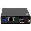 StarTech.com Gigabit Ethernet vario į šviesolaidį keitiklis - vienmodis LC - 20 km