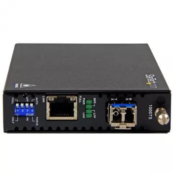 StarTech.com Gigabit Ethernet vario į šviesolaidį keitiklis - vienmodis LC - 20 km