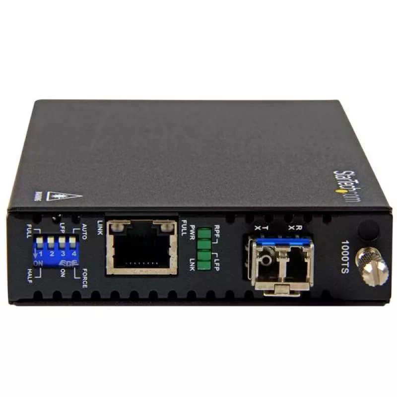 StarTech.com Gigabit Ethernet vario į šviesolaidį keitiklis - vienmodis LC - 20 km